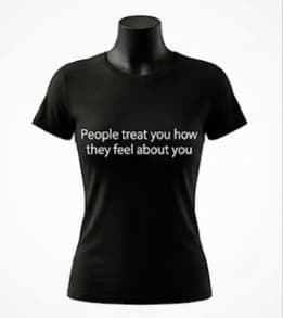 Feel About You — mindful t-shirt by Mindful Tee Shirts