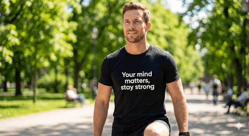 Your mind matters — mindful t-shirt by Mindful Tee Shirts