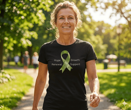 Mental health awareness — mindful t-shirt by Mindful Tee Shirts