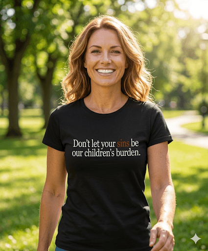 Burden Tee — mindful t-shirt by Mindful Tee Shirts