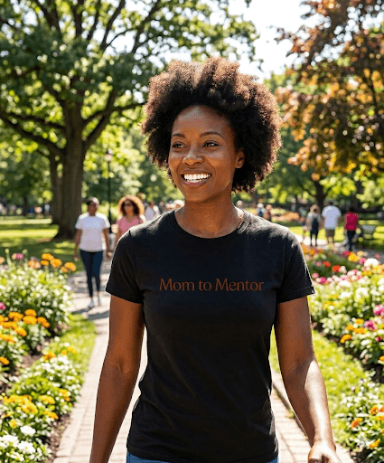 Mom to mentor — mindful t-shirt by Mindful Tee Shirts