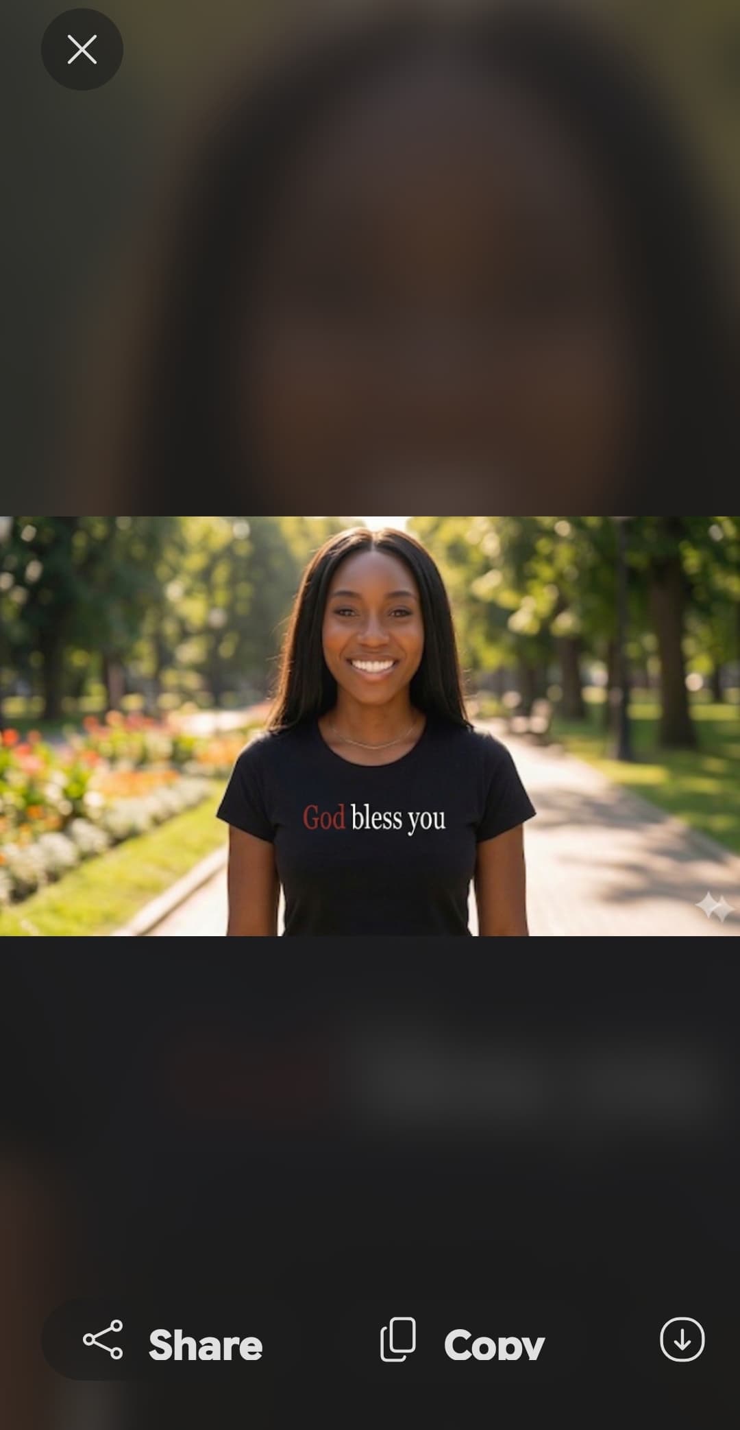 God bless you — mindful t-shirt by Mindful Tee Shirts